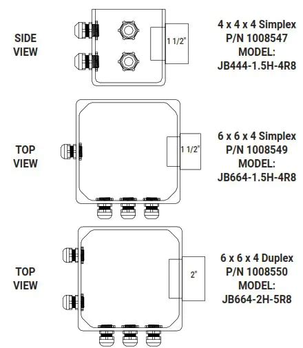 sje rhombus junction box|SJE RHOMBUS JB Series Junction Boxes Owner's Manual.